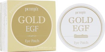 Фото Petitfee гидрогелевые патчи для глаз Premium Gold & EGF Eye Patch 60 шт