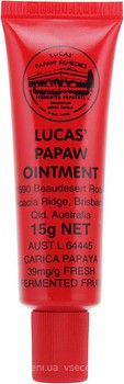 Фото Lucas Papaw Ointment антисептический и антибактериальный бальзам 15 г