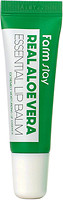 Фото FarmStay Real Aloe Vera Essential Lip Balm бальзам для губ с алоэ вера 10 г