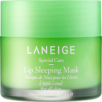 Фото Laneige Lip Sleeping Mask Apple Lime интенсивно регенерирующая маска для губ с ароматом яблока и лайма 20 г