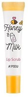 Фото A'pieu Honey & Milk Lip Scrub молочно-медовый скраб для губ 8 мл