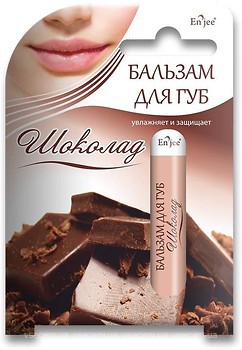 Фото Enjee бальзам для губ Шоколад 6 мл