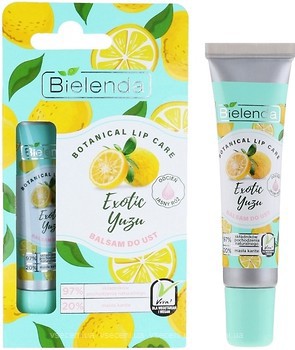 Фото Bielenda бальзам для губ Botanical lip care Exotic Yuzu Экзотический юзу 10 г