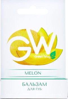 Фото Green Way бальзам для губ Melon Дыня 5 г