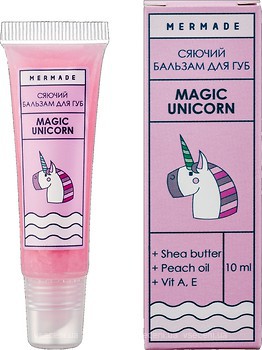 Фото Mermade бальзам для губ Magic Unicorn Сияющий 10 мл