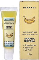 Фото Mermade бальзам для губ Banana Nirvana Увлажняющий 10 мл