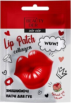 Фото Beauty Derm патчи для губ Lip Patch Collagen Коллагеновые 8 г