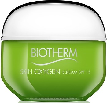 Фото Biotherm антиоксидантный увлажняющий крем Skin Oxygen Cream SPF 15 50 мл
