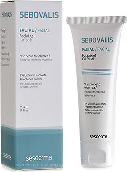 Фото SeSDerma Sebovalis Facial Gel гель для лица 50 мл