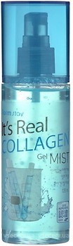 Фото FarmStay гель-мист для лица с коллагеном It's Real Collagen Gel Mist 120 мл