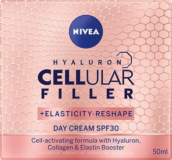 Фото Nivea дневной крем Hyaluron Cellular Filler SPF 30 50 мл