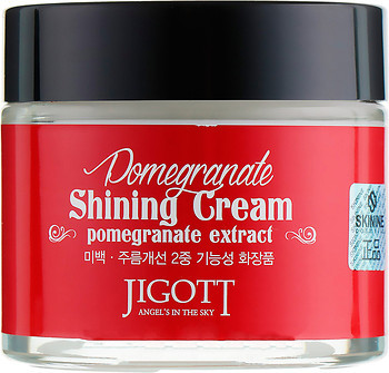 Фото Jigott гранатовый крем для яркости кожи Pomegranate Shining Cream 70 мл