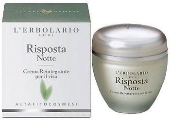 Фото L'Erbolario крем для лица ночной интенсивный Crema Risposta Notte 50 мл