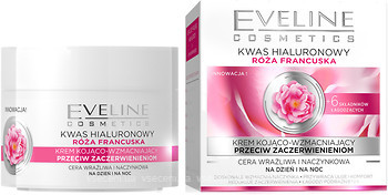 Фото Eveline Cosmetics крем против морщин Французская роза разглаживающий 50 мл