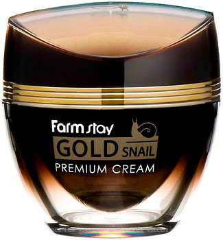 Фото FarmStay крем с золотом и муцином улитки Gold Snail Premium Cream 50 мл