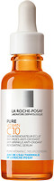 Фото La Roche-Posay сыворотка-антиоксидант с витамином С против морщин для обновления кожи лица Pure Vitamin C10 30 мл