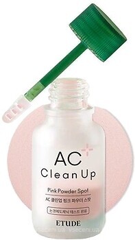 Фото Etude House AC Clean Up Pink Powder Spot точечное средство для борьбы с акне 15 мл