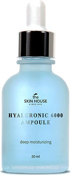 Фото The Skin House увлажняющая ампульная сыворотка Hyaluronic 6000 Ampoule 30 мл