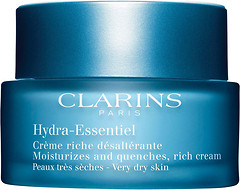 Фото Clarins увлажняющий крем для очень сухой кожи Hydra-Essentiel Rich Cream-Very Dry Skin 50 мл