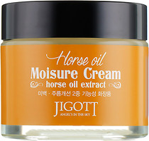 Фото Jigott увлажняющий крем с лошадиным маслом Horse Oil Moisture Cream 70 мл