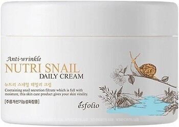 Фото Esfolio улиточный питательный крем Nutri Snail Daily Cream 200 мл