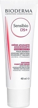 Фото Bioderma крем для лица Sensibio DS+ Soothing Purifying Cream 40 мл