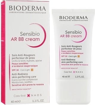 Фото Bioderma крем для лица Sensibio AR BB Cream 40 мл