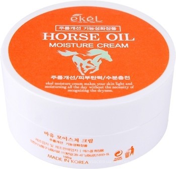 Фото Ekel крем для лица увлажняющий Horse Oil Moisture Cream 100 мл