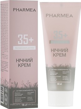 Фото Pharmea крем для лица ночной Anti-Age 35+ 60 мл