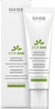 Фото BABE Laboratorios крем для лица Stop Akn Mattifying Moisturiser 50 мл