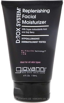 Фото Giovanni крем для лица D:tox System Replenishing Facial Moisturizer 118 мл