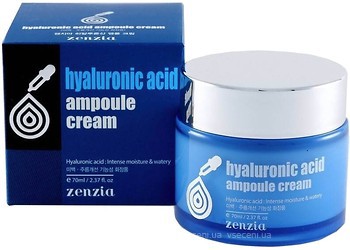 Фото Zenzia крем для лица Hyaluronic Acid Ampoule Cream 70 мл