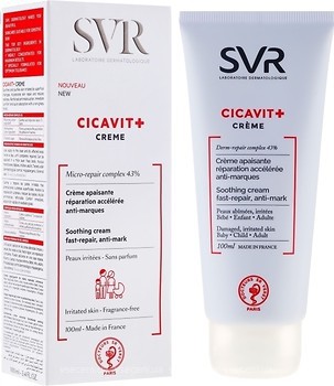 Фото SVR крем для лица и тела Cicavit+ Soothing Cream 40 мл
