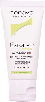 Фото Noreva крем для лица Exfoliac Acnomega 200 30 мл