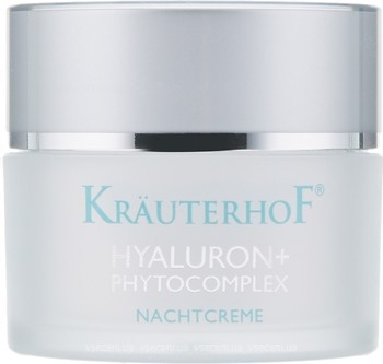 Фото Krauterhof крем для лица ночной Hyaluron Plus Phytocomplex Night Cream 50 мл