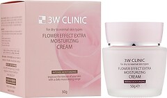 Фото 3W Clinic крем для лица Flower Effect Extra Moisturizing Cream 50 г