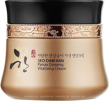 Фото 3W Clinic крем для лица Seo Dam Han Panax Ginseng Vitalizing Cream 55 г
