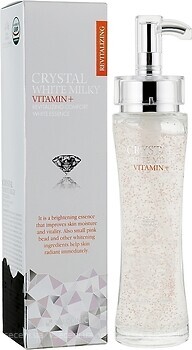Фото 3W Clinic эссенция для лица с молочным протеином Crystal White Milky Essence Vitamin+ 150 мл