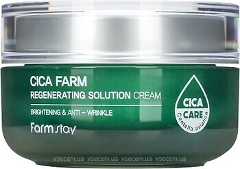 Фото FarmStay крем для лица Cica Farm Regenerating Solution Cream 50 мл