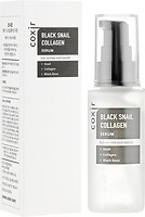 Фото Coxir сыворотка для лица антивозрастная Black Snail Collagen Serum 50 мл