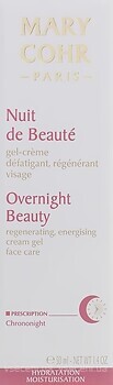 Фото Mary Cohr крем-гель для лица ночной Overnight Beauty Regenerating Energising Cream Gel 50 мл