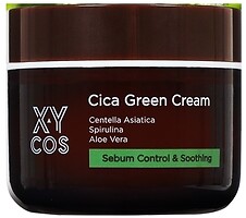 Фото Xycos крем для лица с экстрактом центеллы Cica Green Cream 50 мл