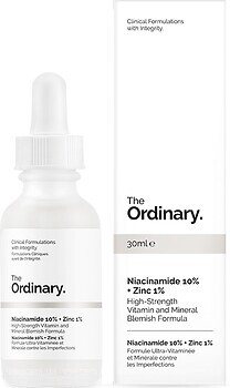 Фото The Ordinary сыворотка для лица Niacinamide 10% + Zinc PCA 1% 30 мл