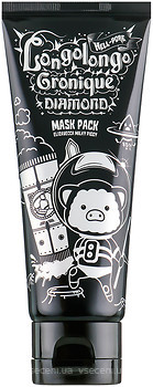 Фото Elizavecca маска-пленка Milky Piggy Hell-Pore Longo Longo Gronique Diamond Mask Pack с алмазным порошком 100 мл