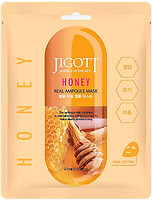 Фото Jigott Real Ampoule Mask Honey ампульная маска с экстрактом меда 27 мл