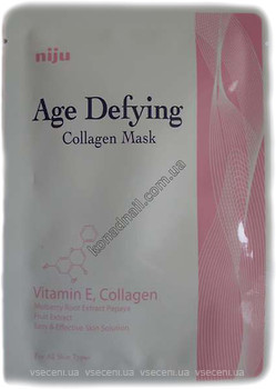 Фото Konad Age Defying Collagen Mask антивозрастная маска-салфетка для лица 17 мл