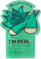 Фото Tony Moly I'm Real Aloe Mask Sheet Moisturising листовая маска Алоэ 21 мл
