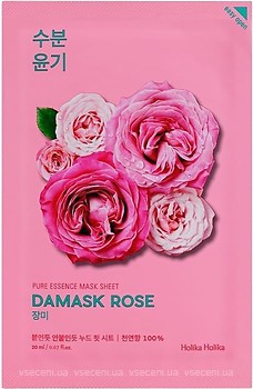 Фото Holika Holika Pure Essence Mask Sheet маска тканевая Damask Rose 1 шт