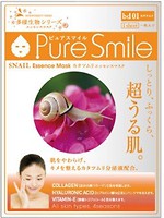 Фото Pure Smile Essence Mask Snail маска тканевая для лица с муцином улитки 23 мл