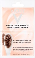 Фото Vichy маска-пилинг Double Glow Peel Mask для сияния кожи 2x 6 мл
